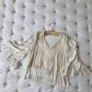 Velvet by Graham & Spencer Ivory Blouse